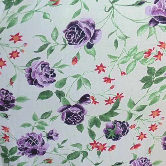 ORIGINAL ISLAND SPORT Dress, 12, White/Red & purple flower, Maxi, Sleeveless - Picture 5 of 13